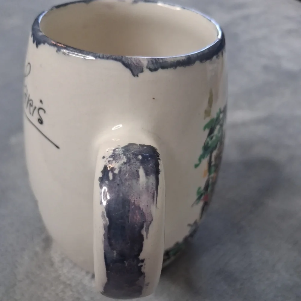 La Tour Eiffel Paris Souvenir Ceramic Coffee Cup
